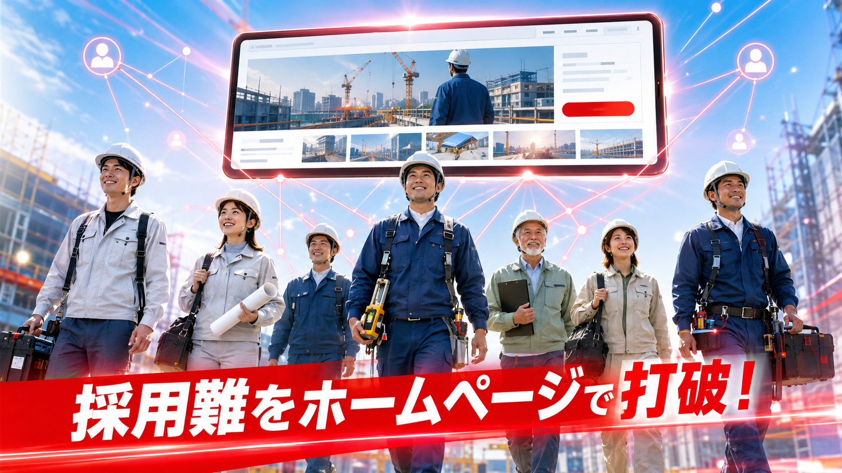 建設業の採用難を打破する！求職者に「刺さる」ホームページの必須コンテンツ